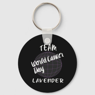 Support Cancer Survivors World Cancer Day For Wome Key Ring