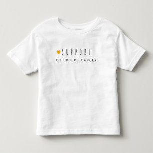 support childhood cancer. Toddler T-Shirt