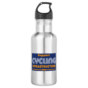 Support Cycling Infrastructure 532 Ml Water Bottle