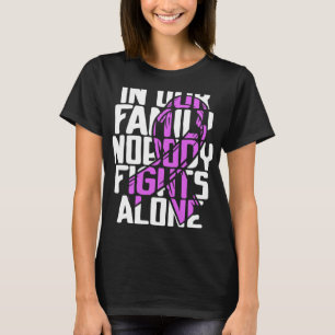 Support Dementia Warrior Cute Family Disease Aware T-Shirt