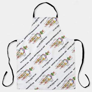 Support Deoxyribonucleic Acid It's Code For Life Apron
