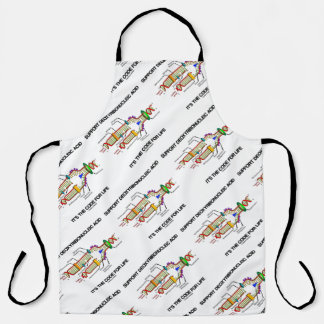 Support Deoxyribonucleic Acid It's Code For Life Apron