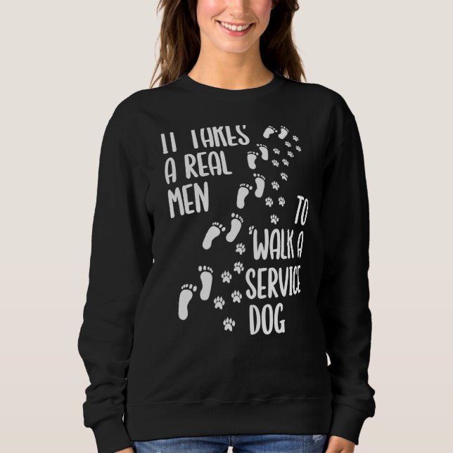 Support Dog In Training Patch Emotional Support An Sweatshirt (Front)