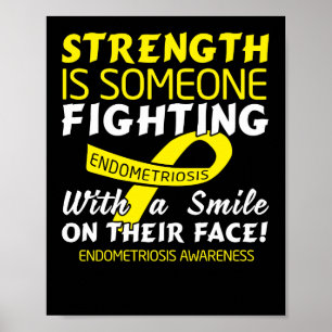 Support Endometriosis Awareness Poster