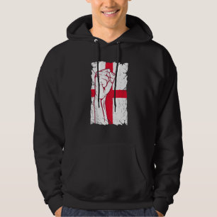 support England Soccer flag Ball 2022 - for footba Hoodie