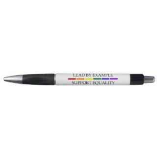 Support Equality Ink Pens (Rubber Grip)