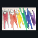 Support Equality Poster<br><div class="desc">Show your belief in love & the right to declare one's love for one another in the presence of family,  friends,  & faith. Original artwork by Noah Weiss,  an extraordinary young man who is meeting the many challenges of Autism. Copyright Noah Weiss 2008</div>