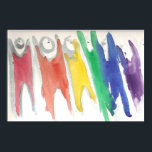 Support Equality Poster<br><div class="desc">Show your belief in love & the right to declare one's love for one another in the presence of family,  friends,  & faith. Original artwork by Noah Weiss,  an extraordinary young man who is meeting the many challenges of Autism. Copyright Noah Weiss 2008</div>