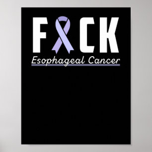 Support Esophageal Cancer awareness Poster