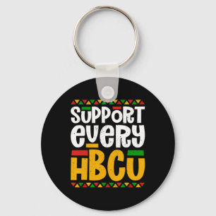 Support Every Hbcu Historical Black College Studen Key Ring