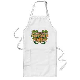 Support Farmers Market Long Apron