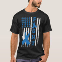Support Fight USA Flag Type 2 Type 1 Diabetes Awar