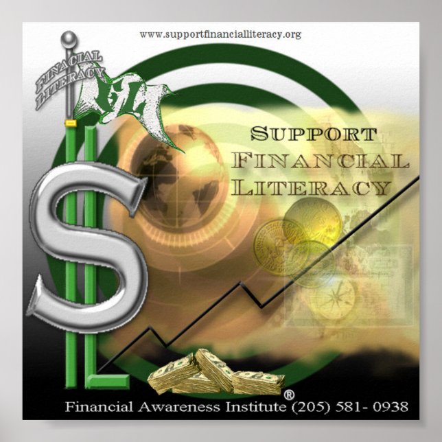Support Financial Literacy Poster (Front)