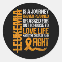 support for Leukaemia Awareness orange Ribbon prod