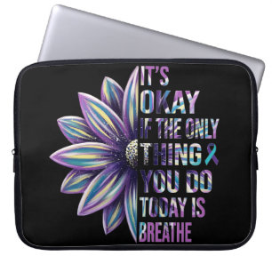 SUPPORT FOR SUICIDE AWARENESS AND PREVENTION LAPTOP SLEEVE