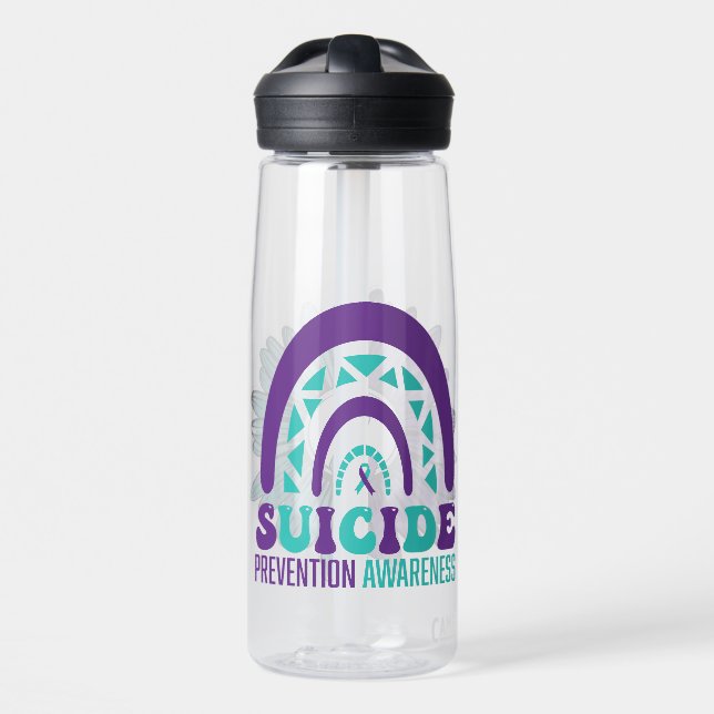 SUPPORT FOR SUICIDE AWARENESS AND PREVENTION WATER BOTTLE (Front)