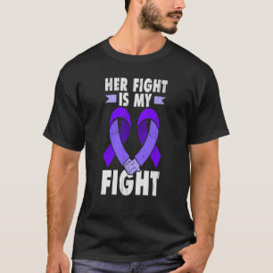 Support for victims of domestic violence purple ri T-Shirt