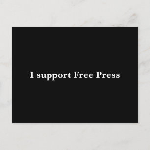 Support Free Press Postcard