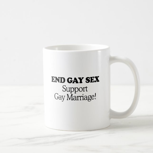 Support Gay Marriage Coffee Mug (Right)