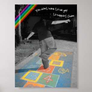 Support Gay Poster
