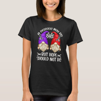 Support Gnomes For Girls Rare Disease Awareness Da T-Shirt