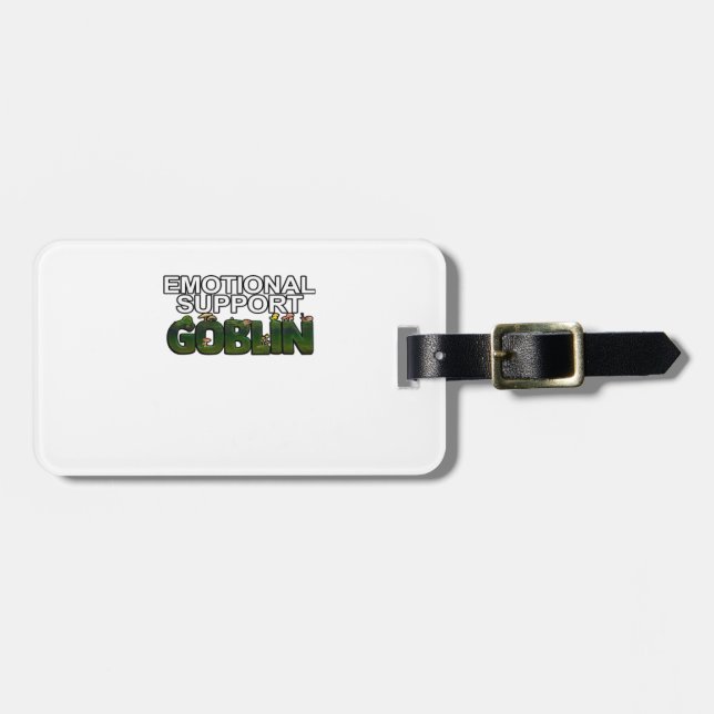 Support Goblin Classic Luggage Tag (Front Horizontal)