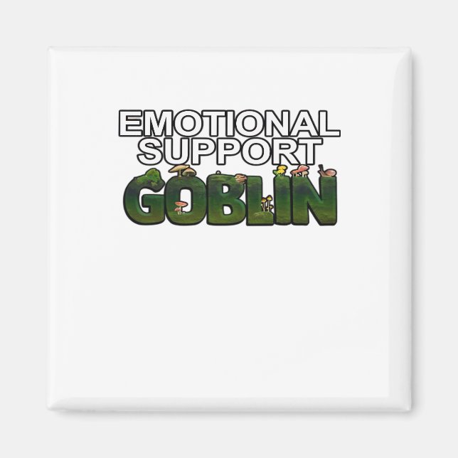 Support Goblin Classic Magnet (Front)