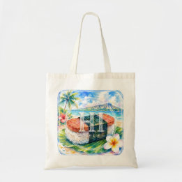 Support HIMELE Hawaiian Tote Bag Spam Musubi