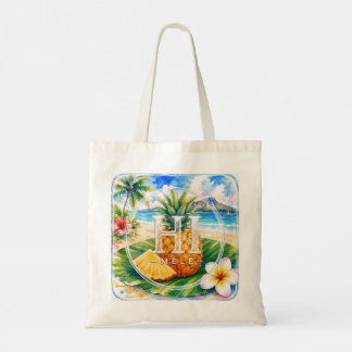 Support HIMELE Tote Bag Pineapple