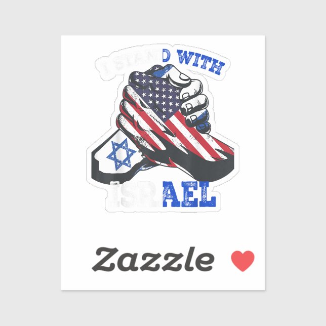 Support I Stand with Israel Jewish Heritage (Sheet)