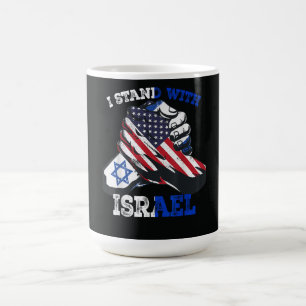 Support I Stand with Israel Jewish Heritage Coffee Mug