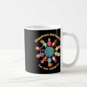 Support International Children's Day Planet Earth  Coffee Mug