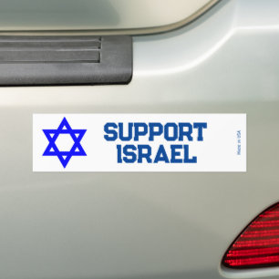 Support Israel Bumper Sticker