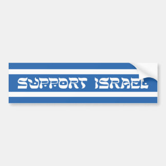 Support Israel Bumper Sticker