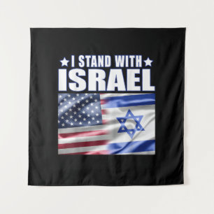Support Israel I Stand with Israel  Tapestry