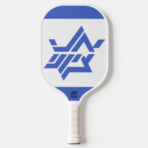 SUPPORT ISRAEL PICKLEBALL PADDLE