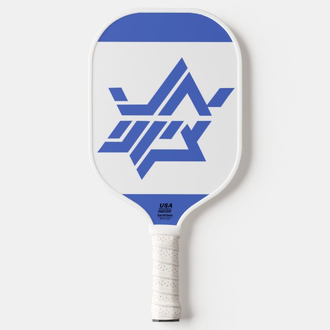 SUPPORT ISRAEL PICKLEBALL PADDLE (Front)