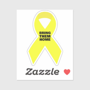 SUPPORT ISRAEL - Yellow Ribbon Bring Them Home Now