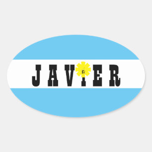 Support Javier Milei President of Argentina Yes! Oval Sticker