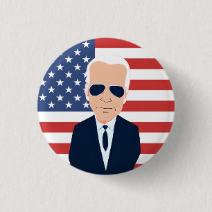 Support Joe Biden 2024 Presidential Election 3 Cm Round Badge