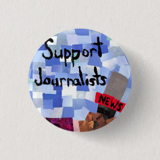 Support Journalists 3 Cm Round Badge