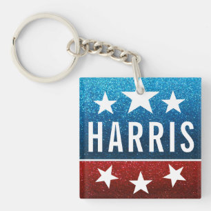 Support Kamala Harris 2024 Progress and Unity Key Ring