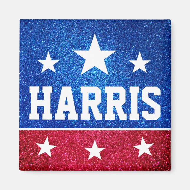 Support Kamala Harris 2024 Progress and Unity Magnet (Front)