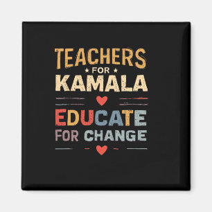 Support Kamala Harris Education Teacher Harris  Magnet