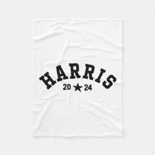 Support Kamala-harris Vote 2024 President Im With Fleece Blanket