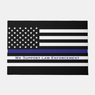 Support Law Enforcement Doormat