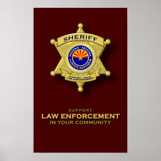 Support Law Enforcement poster
