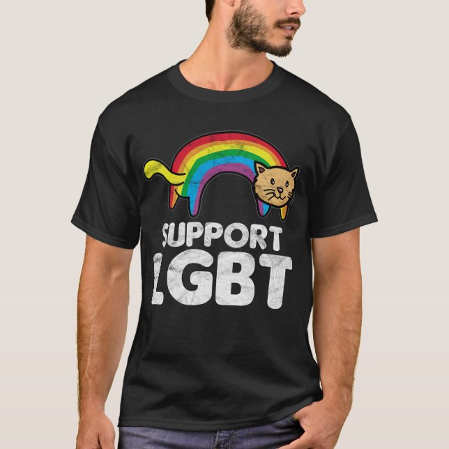 Support LGBT T-Shirt (Front)