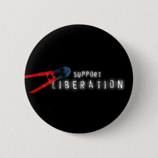 Support Liberation 6 Cm Round Badge
