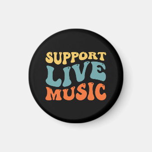 Support Live Music Magnet